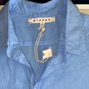 XIRENA BEAU SHIRT - CRUISE BLUE